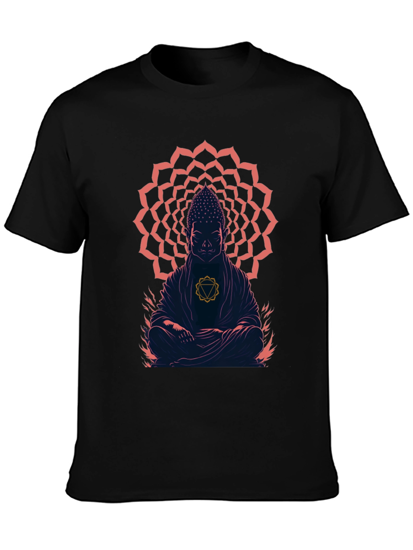 Buddha Chakra Graphic T-Shirt