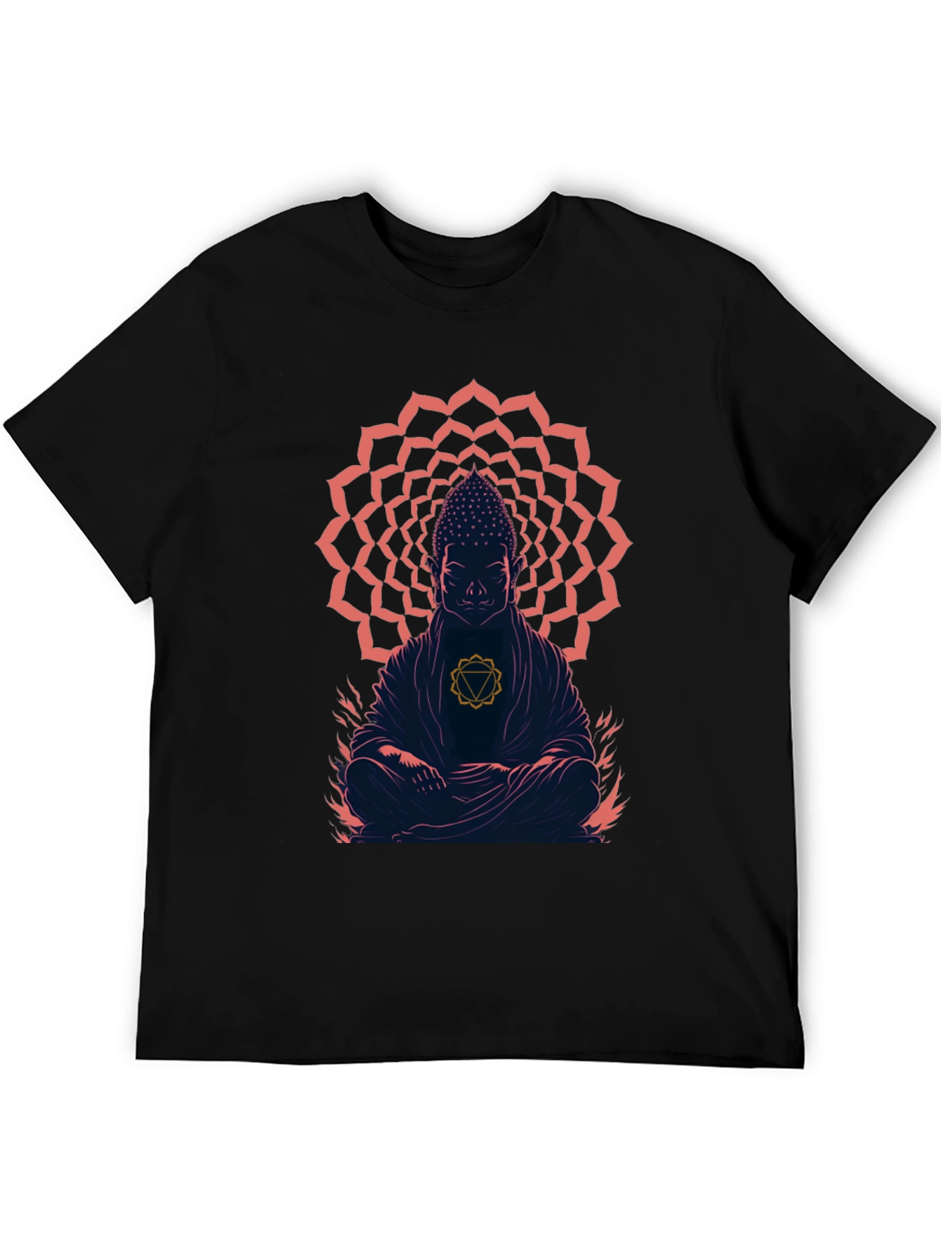 Buddha Chakra Graphic T-Shirt