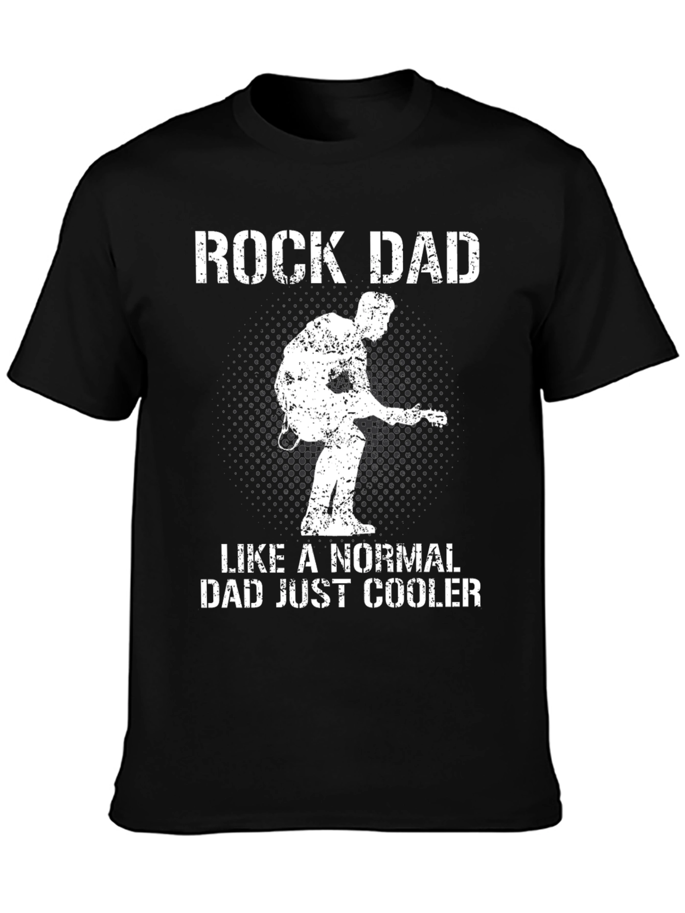 Rock Dad Graphic Tee - Cool Dad Shirt