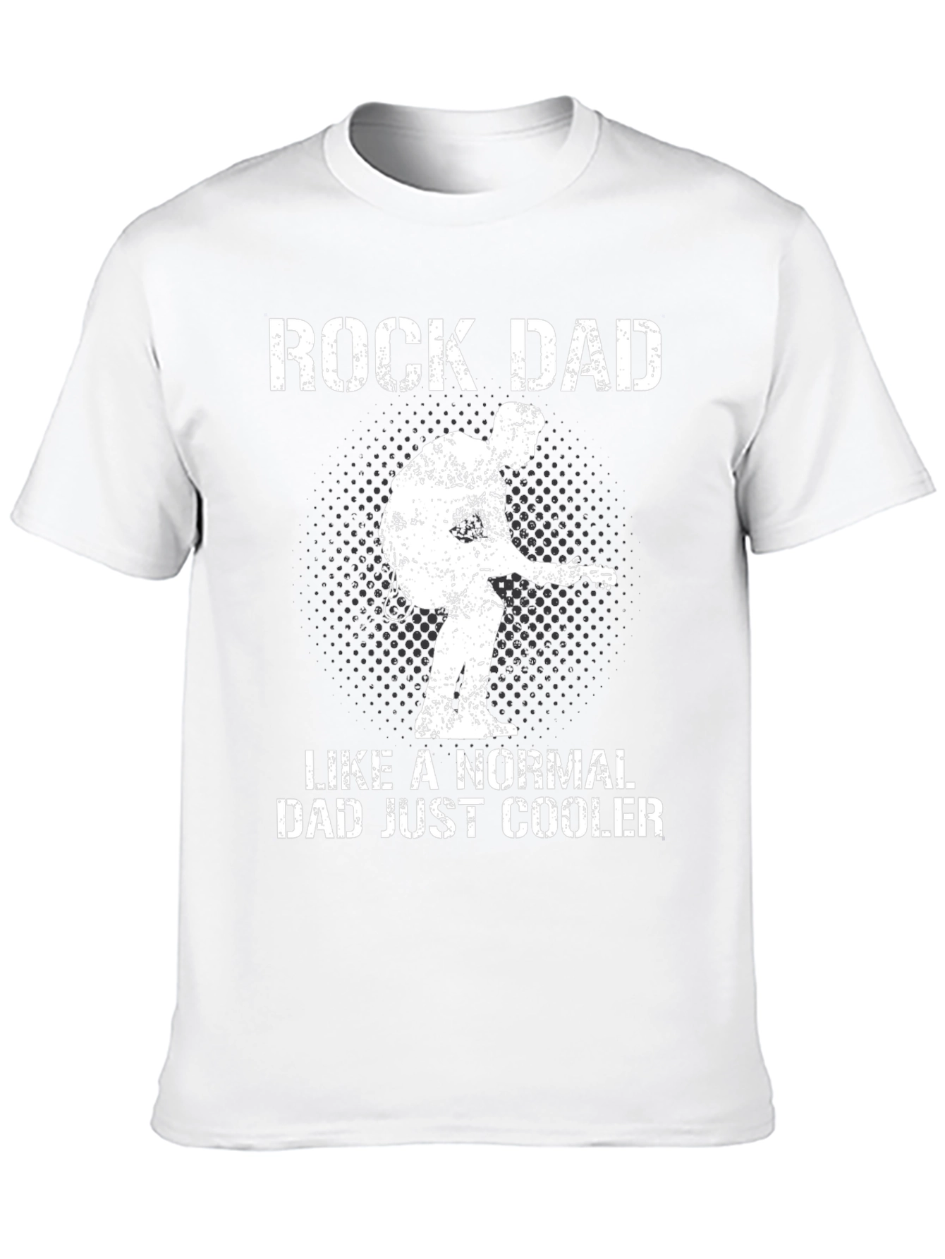 Rock Dad Graphic Tee - Cool Dad Shirt