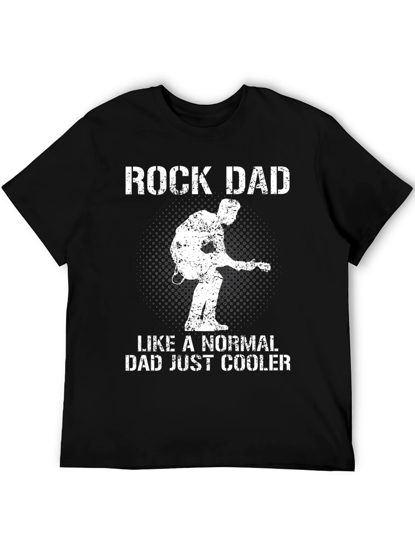 Rock Dad Graphic Tee - Cool Dad Shirt