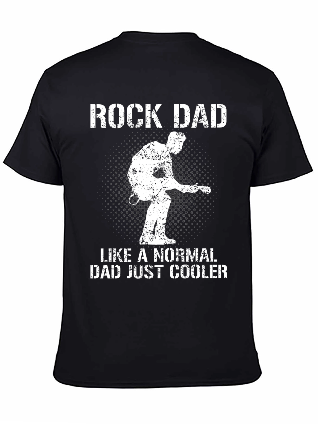 Rock Dad Graphic Tee - Cool Dad Shirt