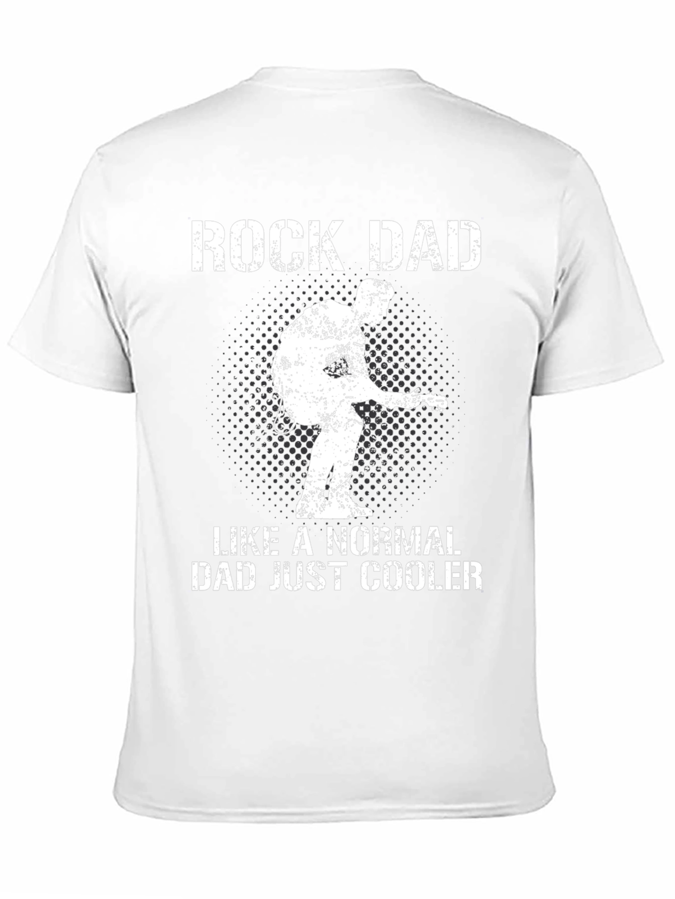 Rock Dad Graphic Tee - Cool Dad Shirt