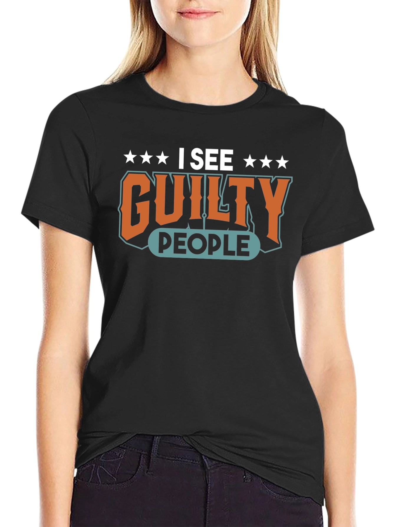 I See Guilty People Graphic T-Shirt