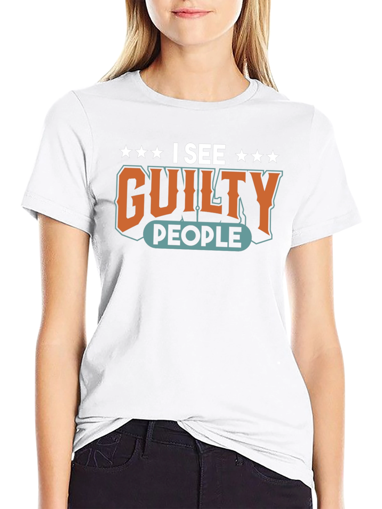 I See Guilty People Graphic T-Shirt