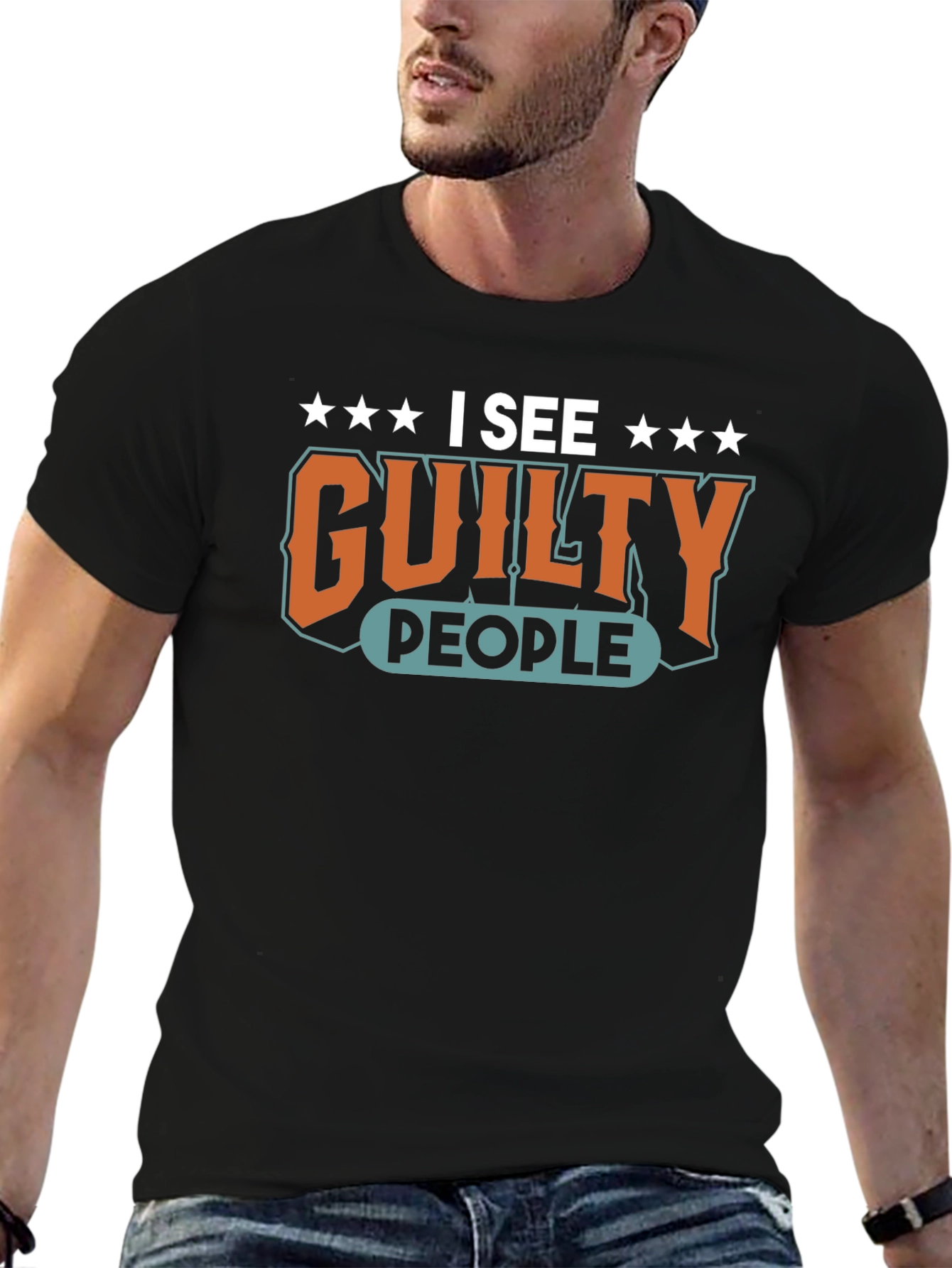 I See Guilty People Graphic T-Shirt