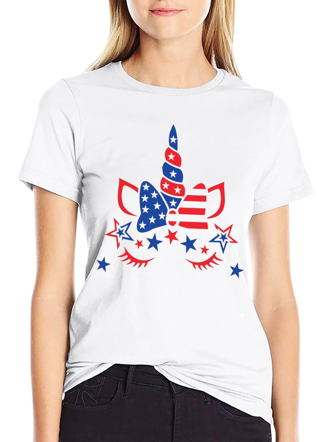 Patriotic Unicorn T-Shirt