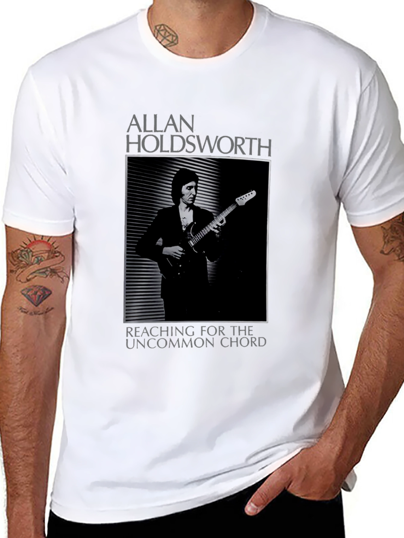 Allan Holdsworth Graphic T-Shirt - Uncommon Chord