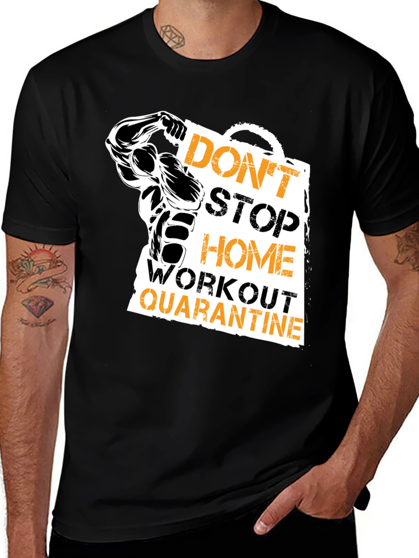 Dont Stop Home Workout Quarantine T-Shirt