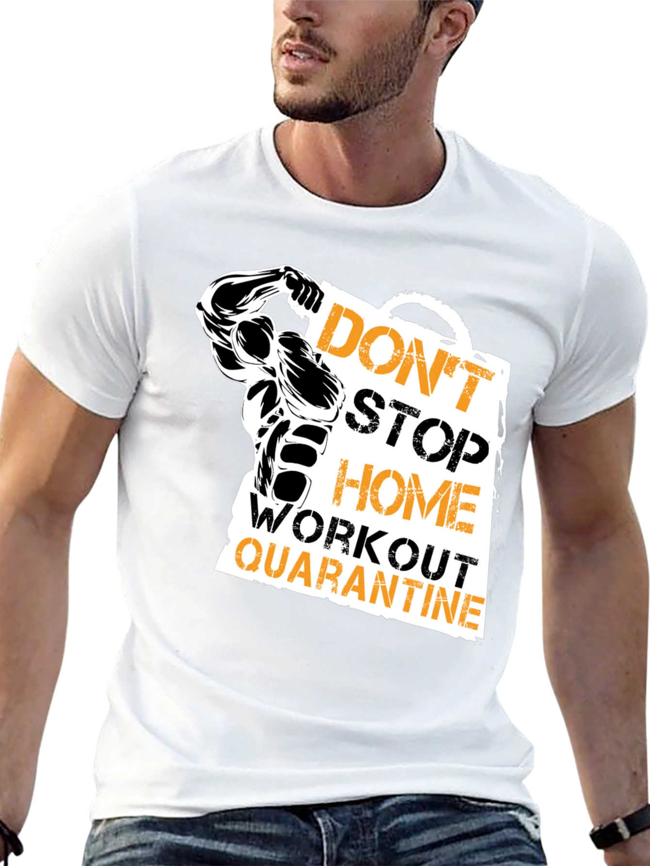 Dont Stop Home Workout Quarantine T-Shirt
