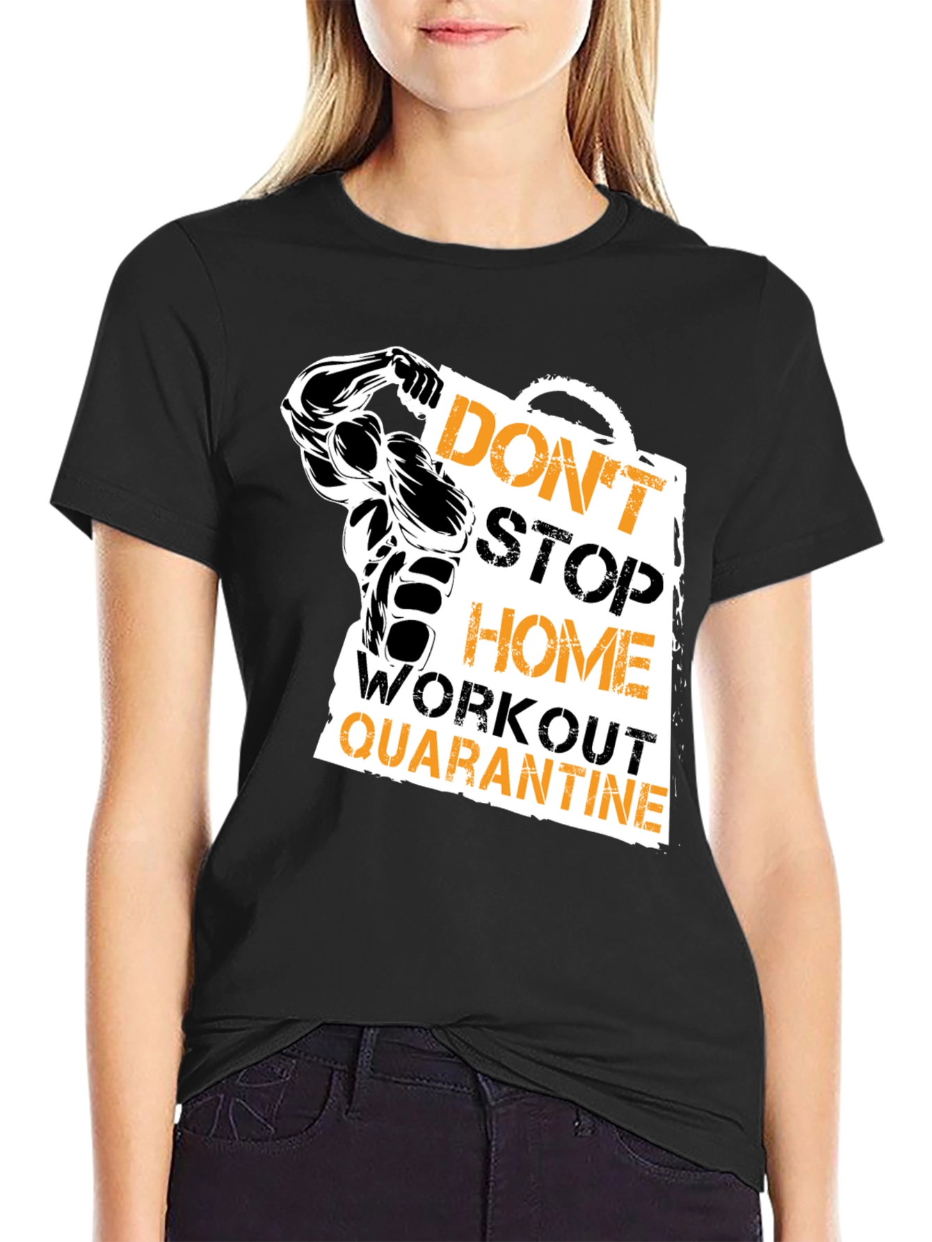 Dont Stop Home Workout Quarantine T-Shirt