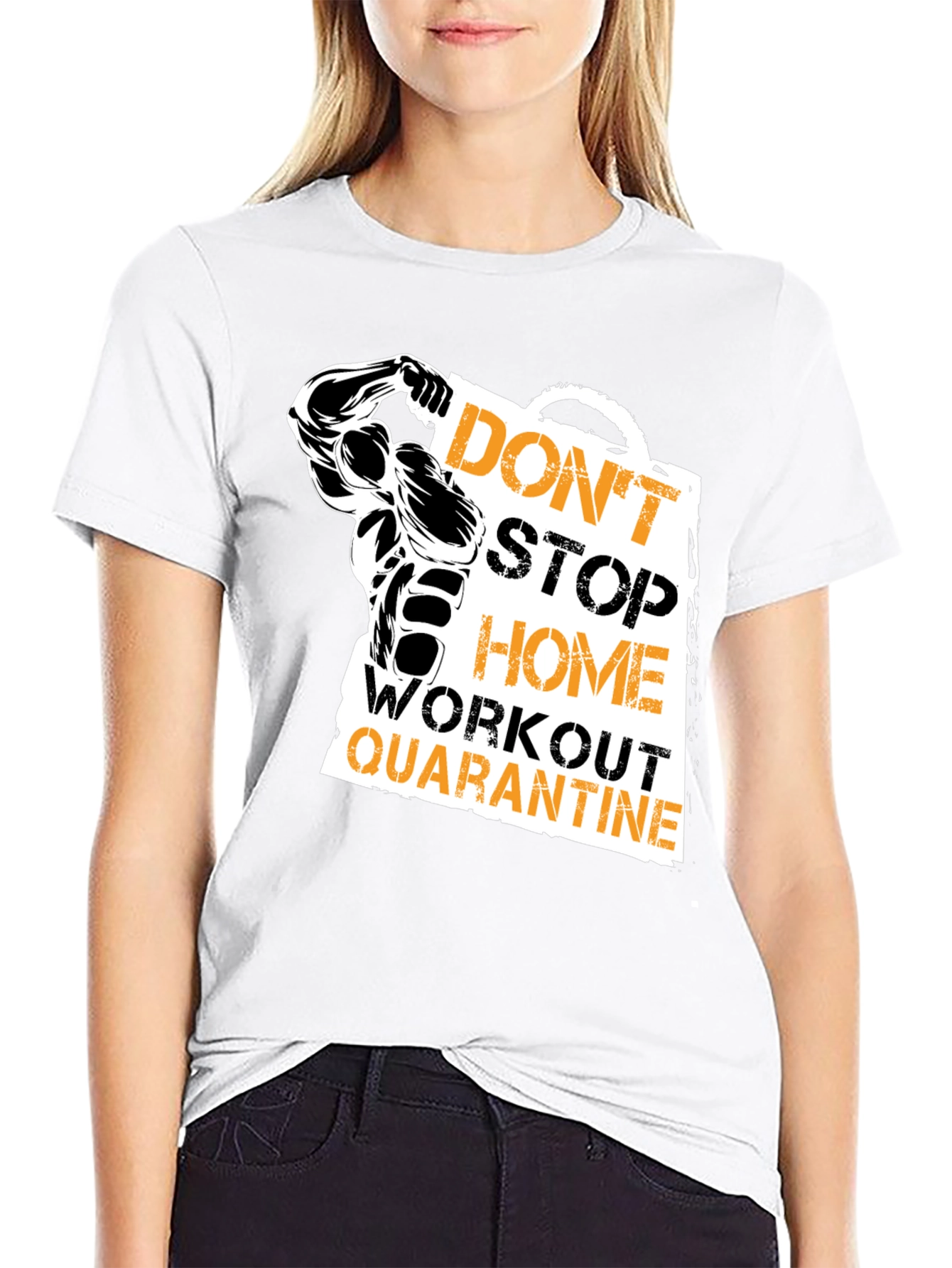 Dont Stop Home Workout Quarantine T-Shirt