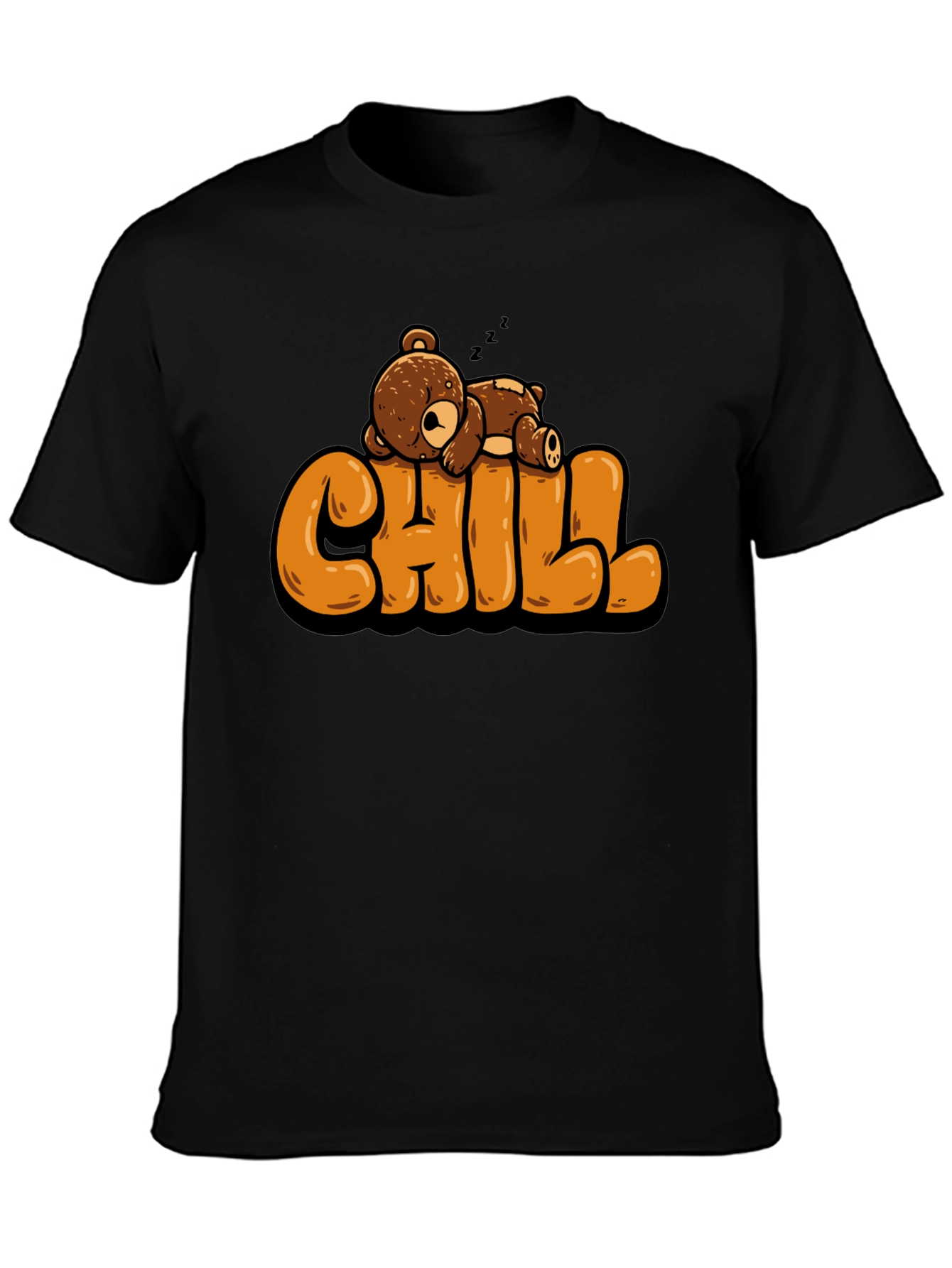 Chill Bear T-Shirt - Relaxed Style