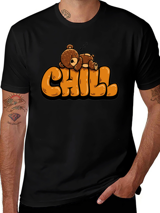 Chill Bear T-Shirt - Relaxed Style
