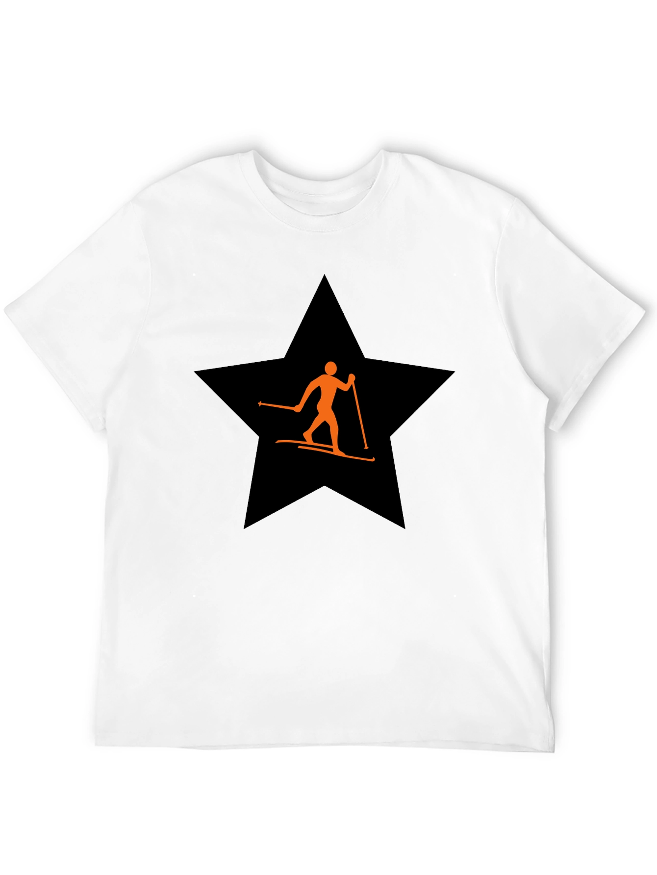 Ski Star T-Shirt - Cool Graphic Tee