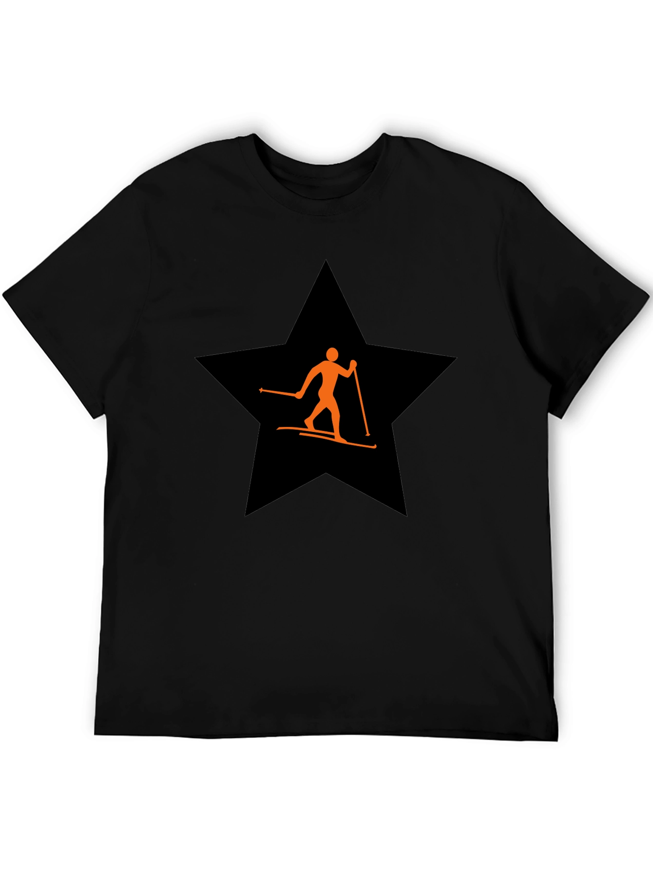 Ski Star T-Shirt - Cool Graphic Tee