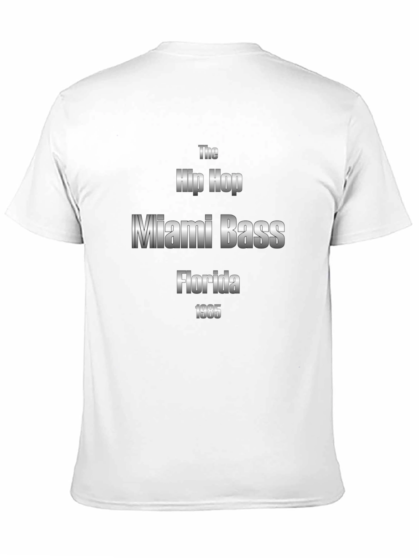 Miami Bass Florida 1985 Hip Hop T-Shirt
