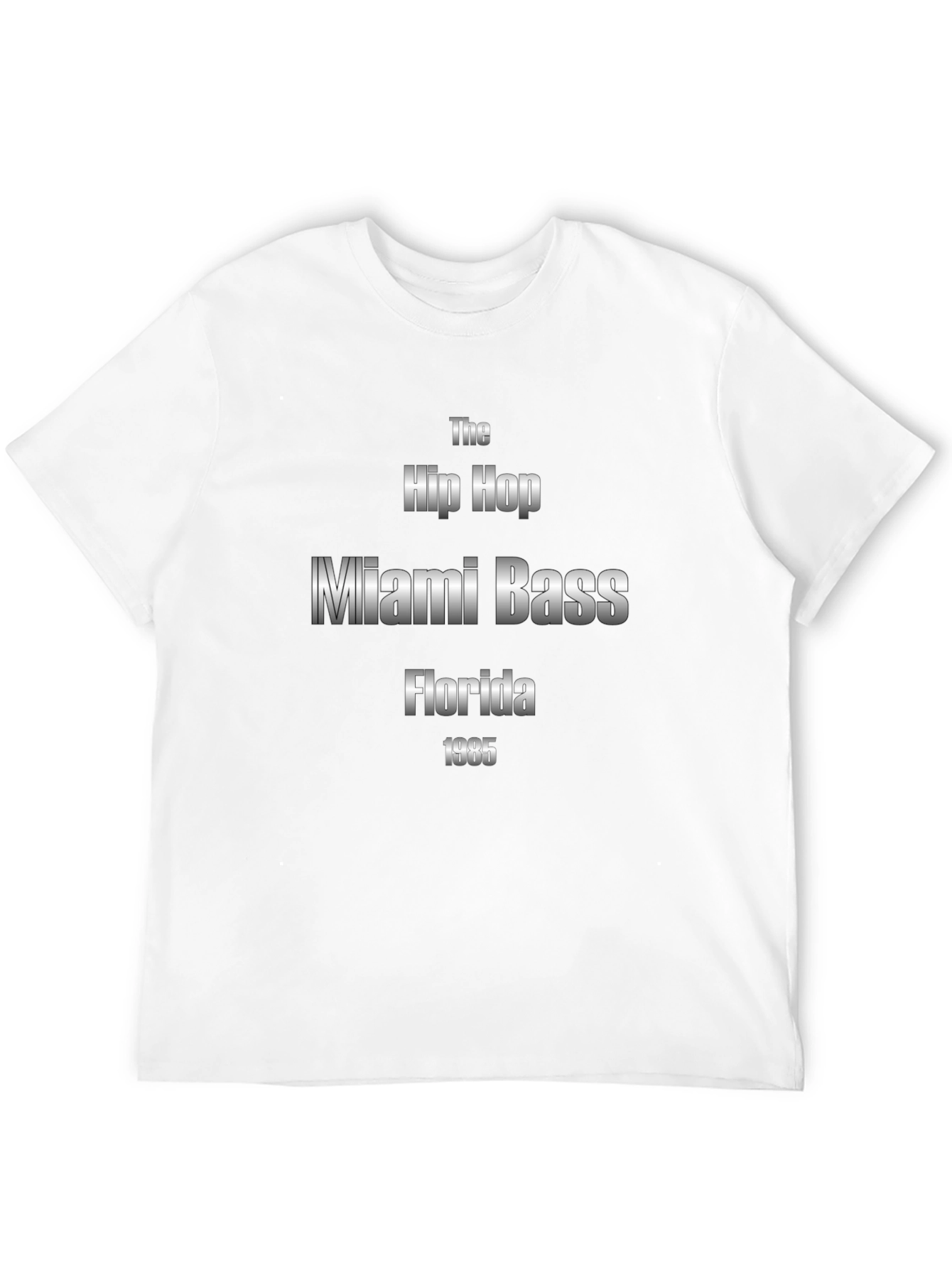 Miami Bass Florida 1985 Hip Hop T-Shirt