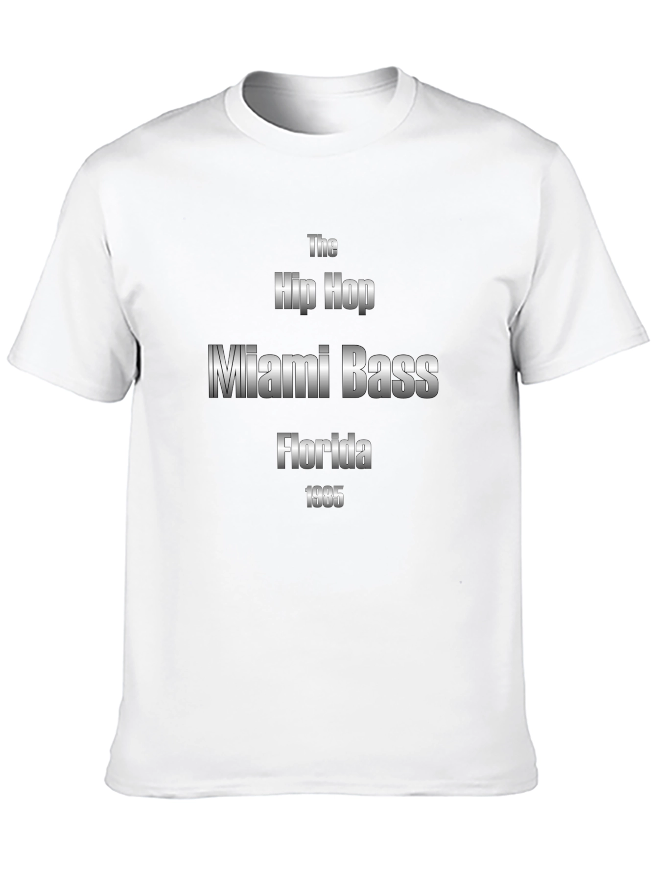Miami Bass Florida 1985 Hip Hop T-Shirt