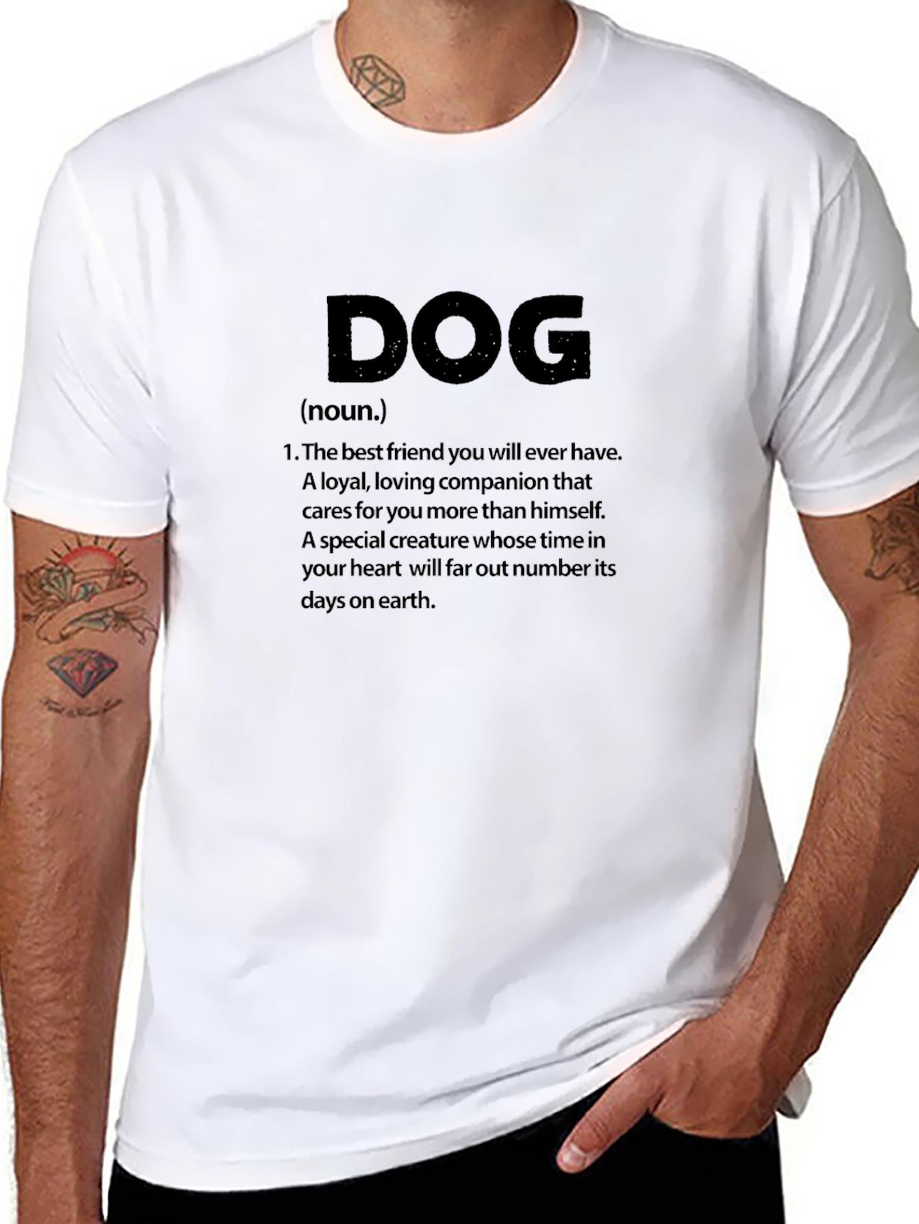 Dog Definition Graphic Tee - Best Friend T-Shirt