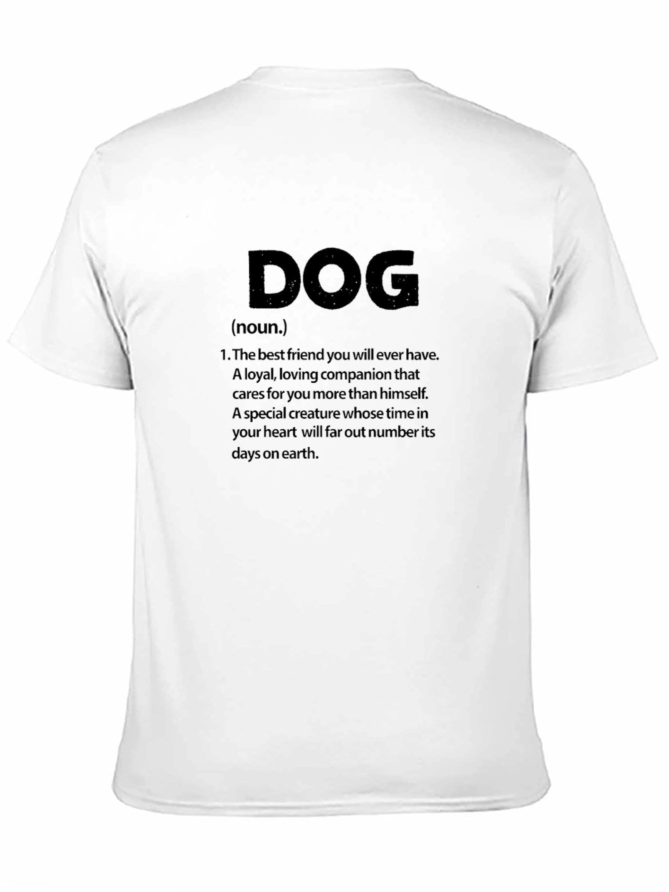 Dog Definition Graphic Tee - Best Friend T-Shirt