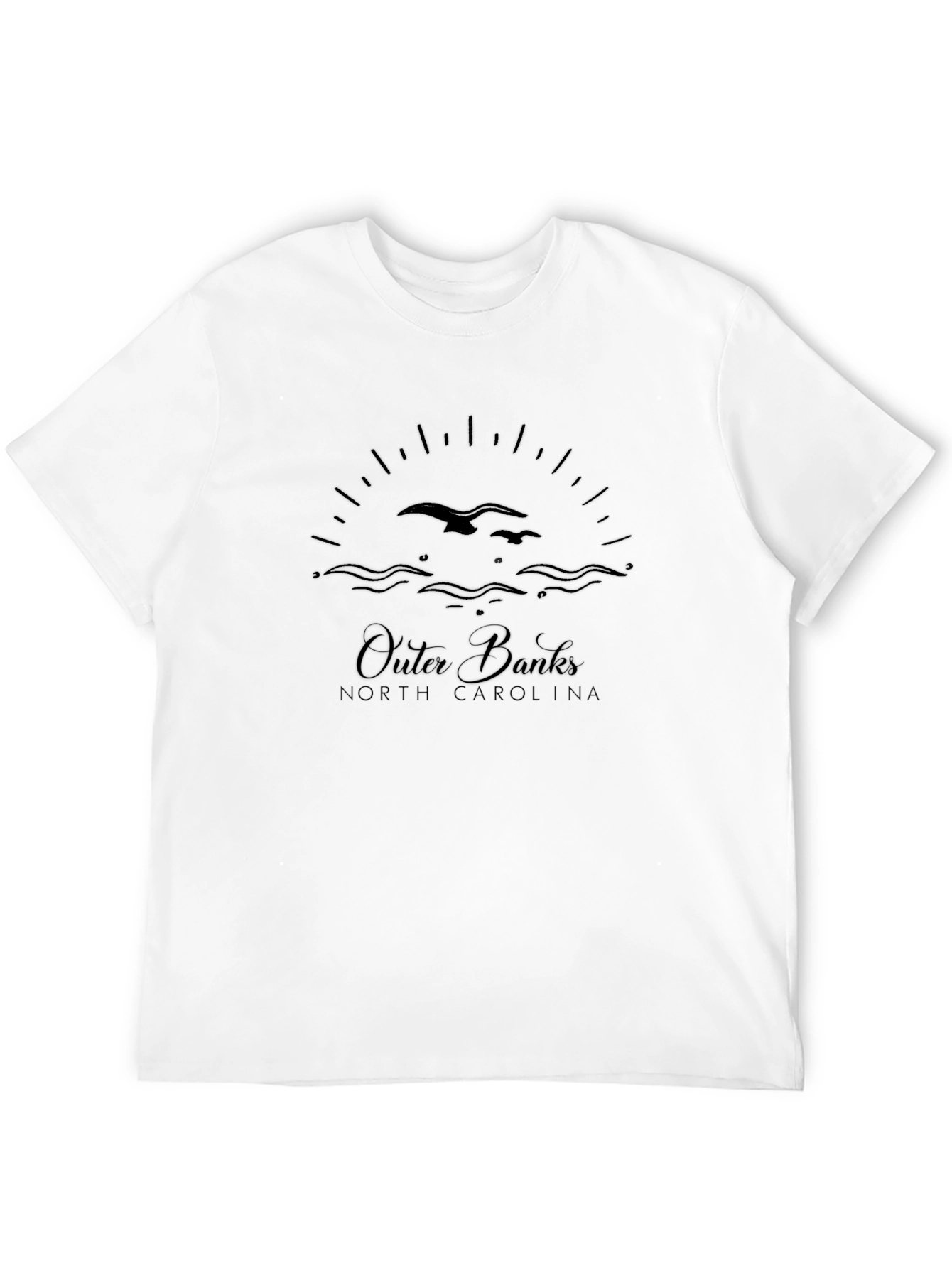 Outer Banks North Carolina Black T-Shirt