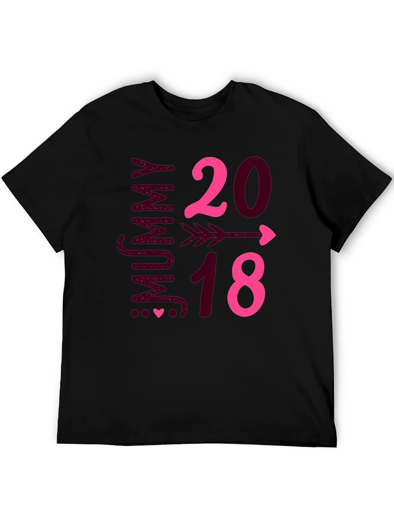 Mummy to Be 2018 Arrow Heart T-Shirt