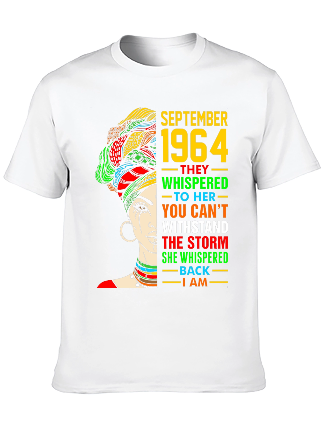 September 1964 Queen T-Shirt - Black History Month