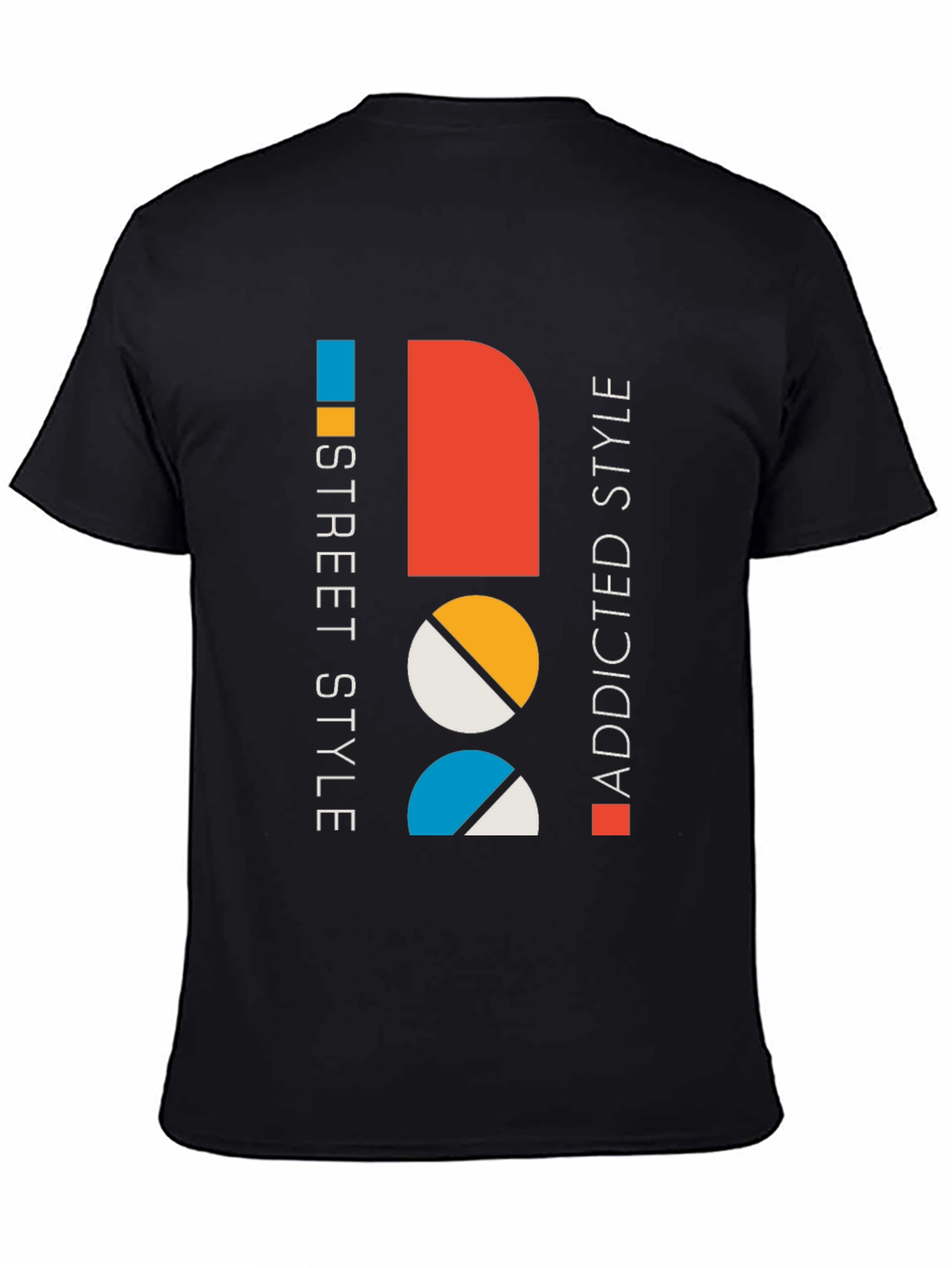 Modern Graphic Tee: Street Style Addicted Cotton Shirt