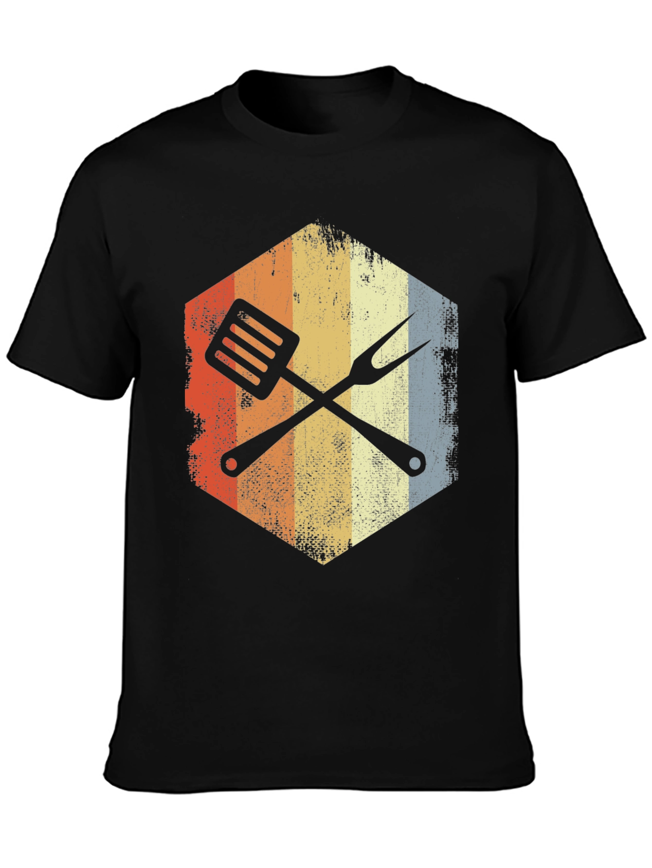 Retro BBQ Grill Master T-Shirt