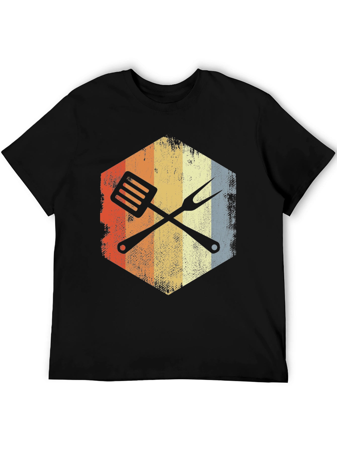 Retro BBQ Grill Master T-Shirt