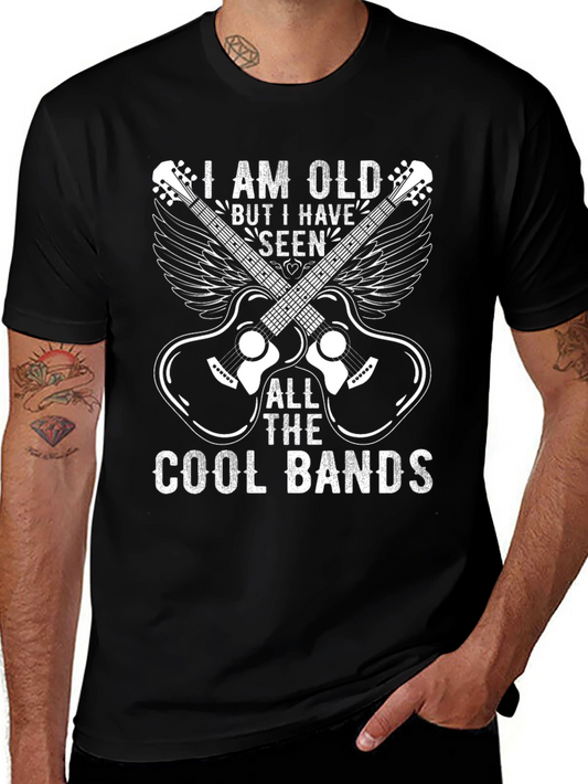 I Am Old Cool Bands T-Shirt
