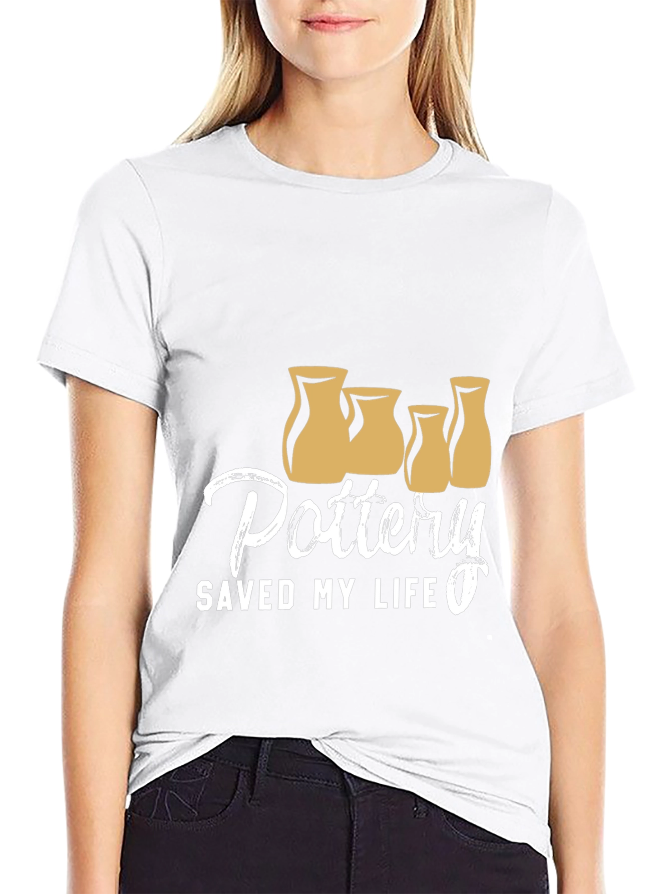 Pottery Saved My Life Graphic Tee