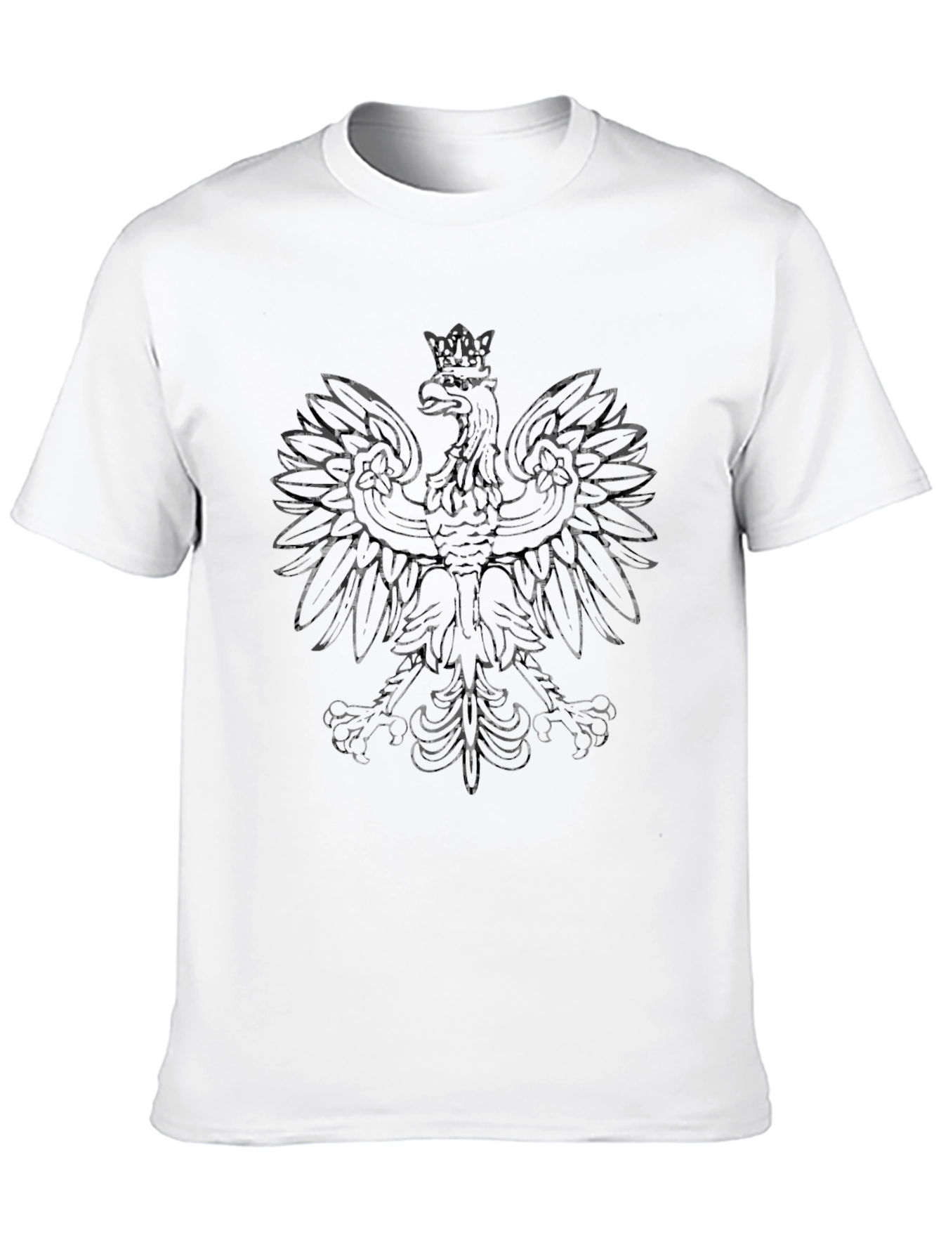 Polish Eagle Graphic Tee - Black