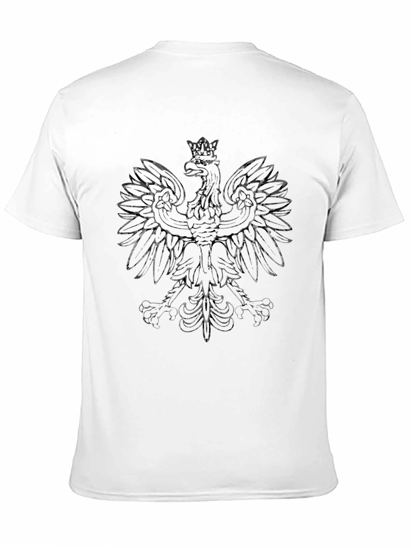 Polish Eagle Graphic Tee - Black