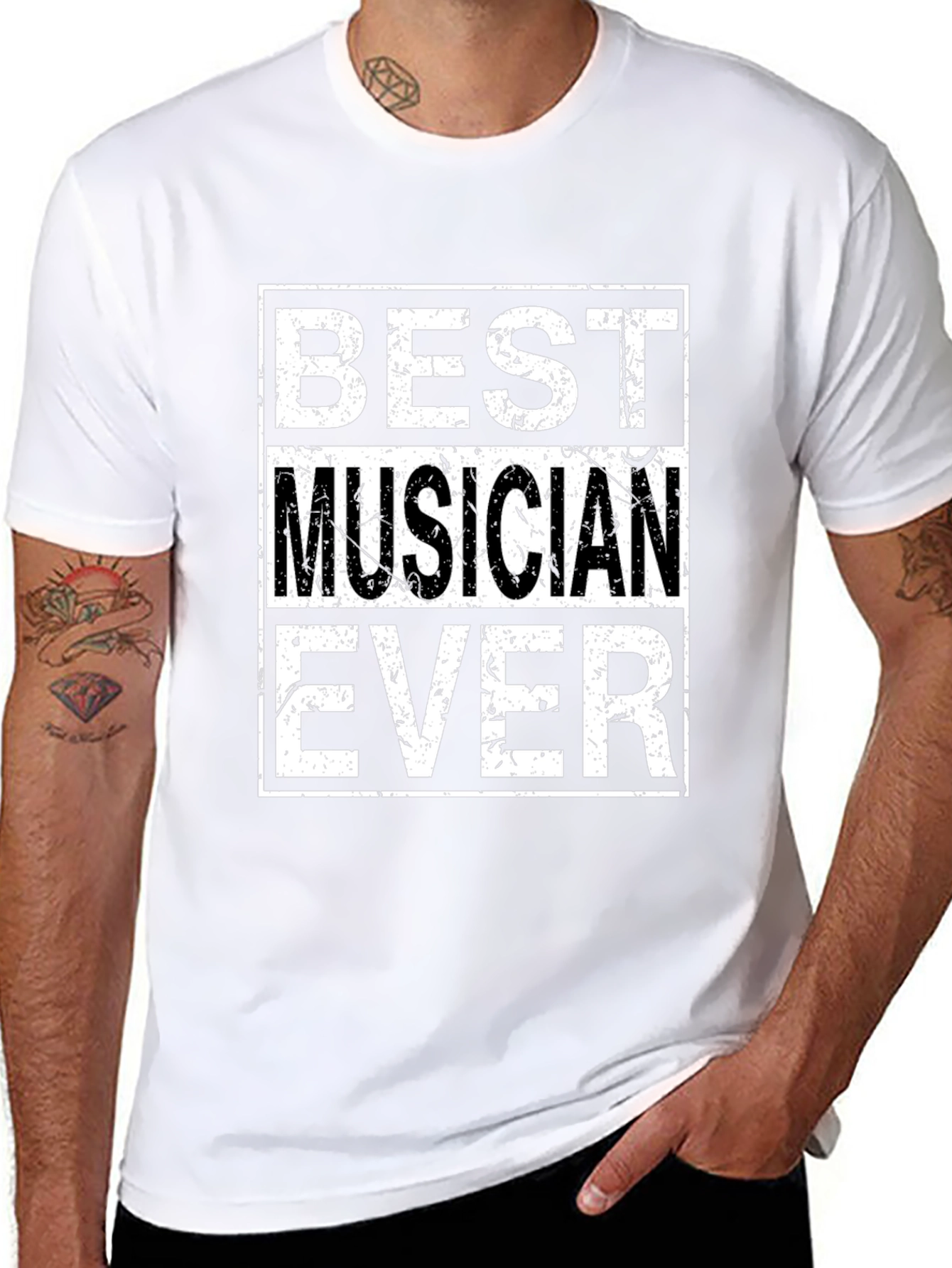 Best Musician Ever Graphic T-Shirt