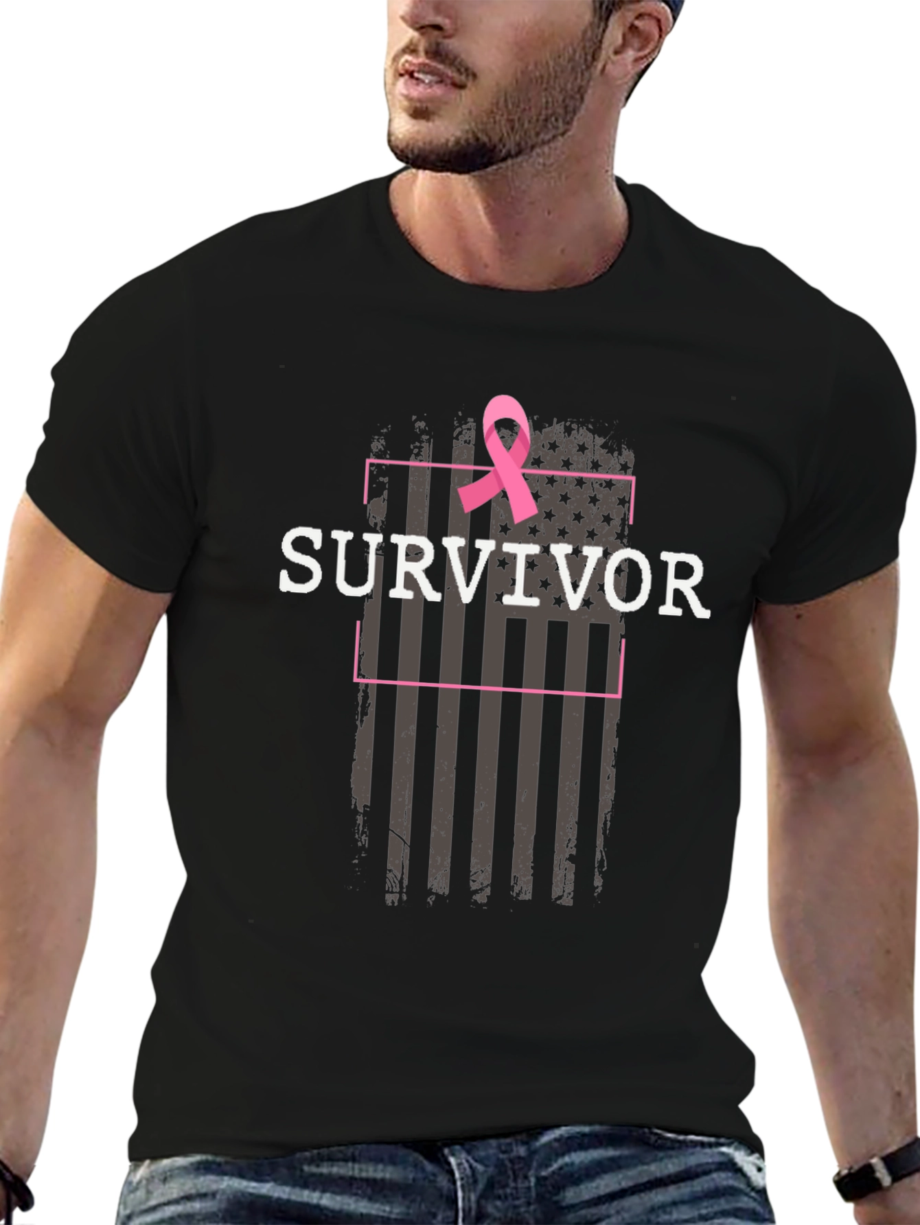 Survivor Breast Cancer Awareness T-Shirt