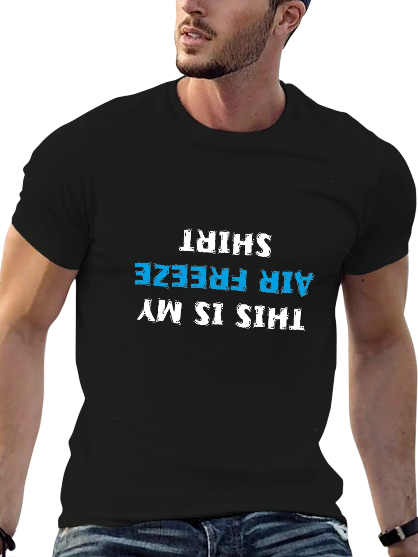 Cool This is My Air Freeze Shirt Black Tee