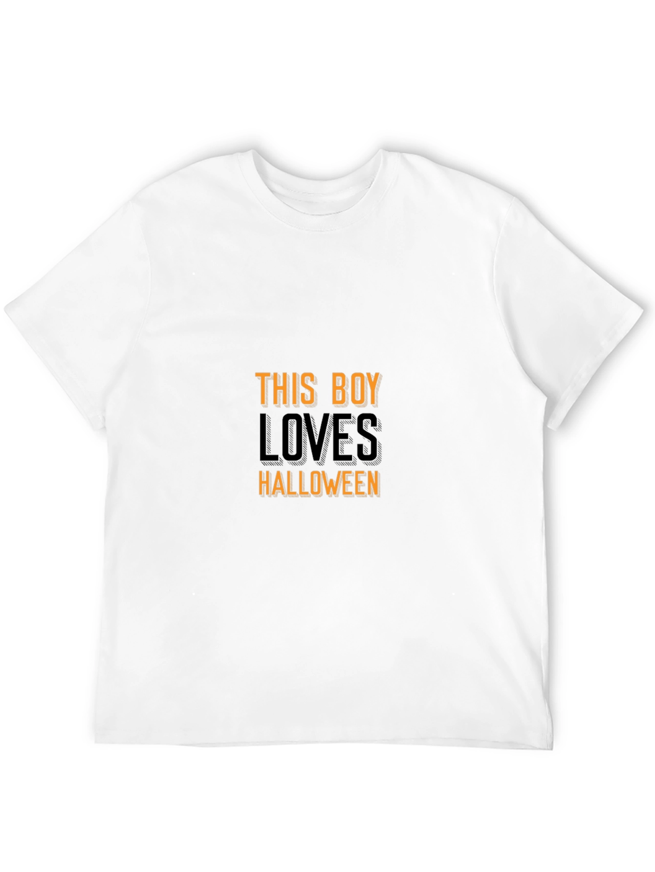 This Boy Loves Halloween Graphic Tee