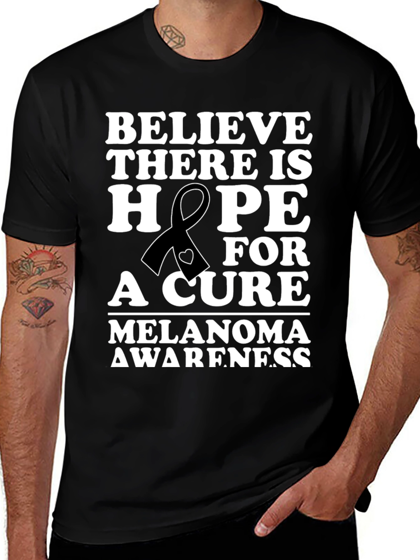 Melanoma Awareness Hope T-Shirt
