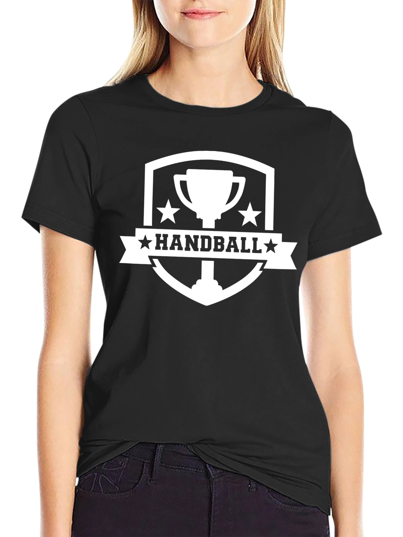 Handball Trophy Graphic T-Shirt