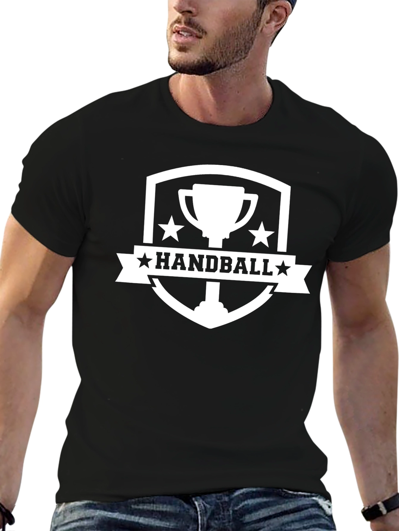 Handball Trophy Graphic T-Shirt