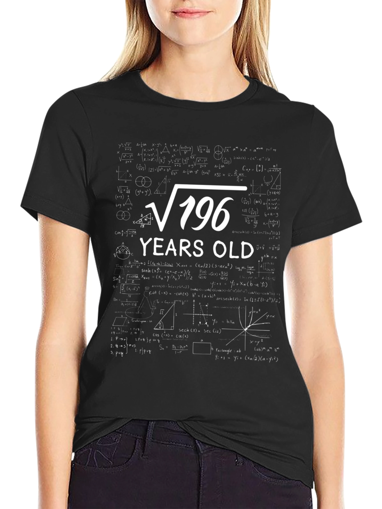 Funny 14th Birthday T-Shirt: Square Root of 196