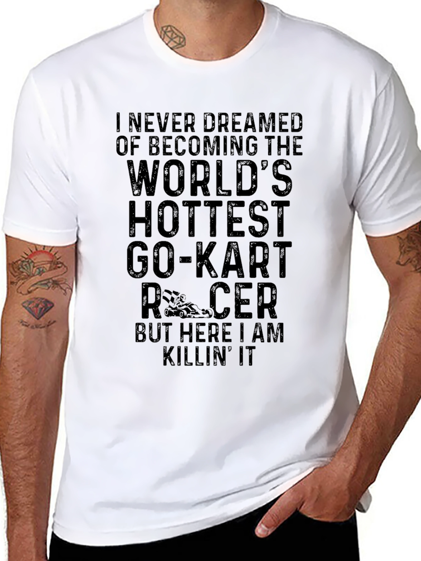 Worlds Hottest Go-Kart Racer T-Shirt