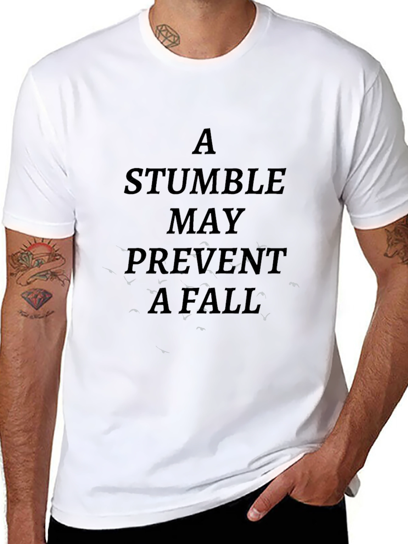 Stumble Prevention Tee