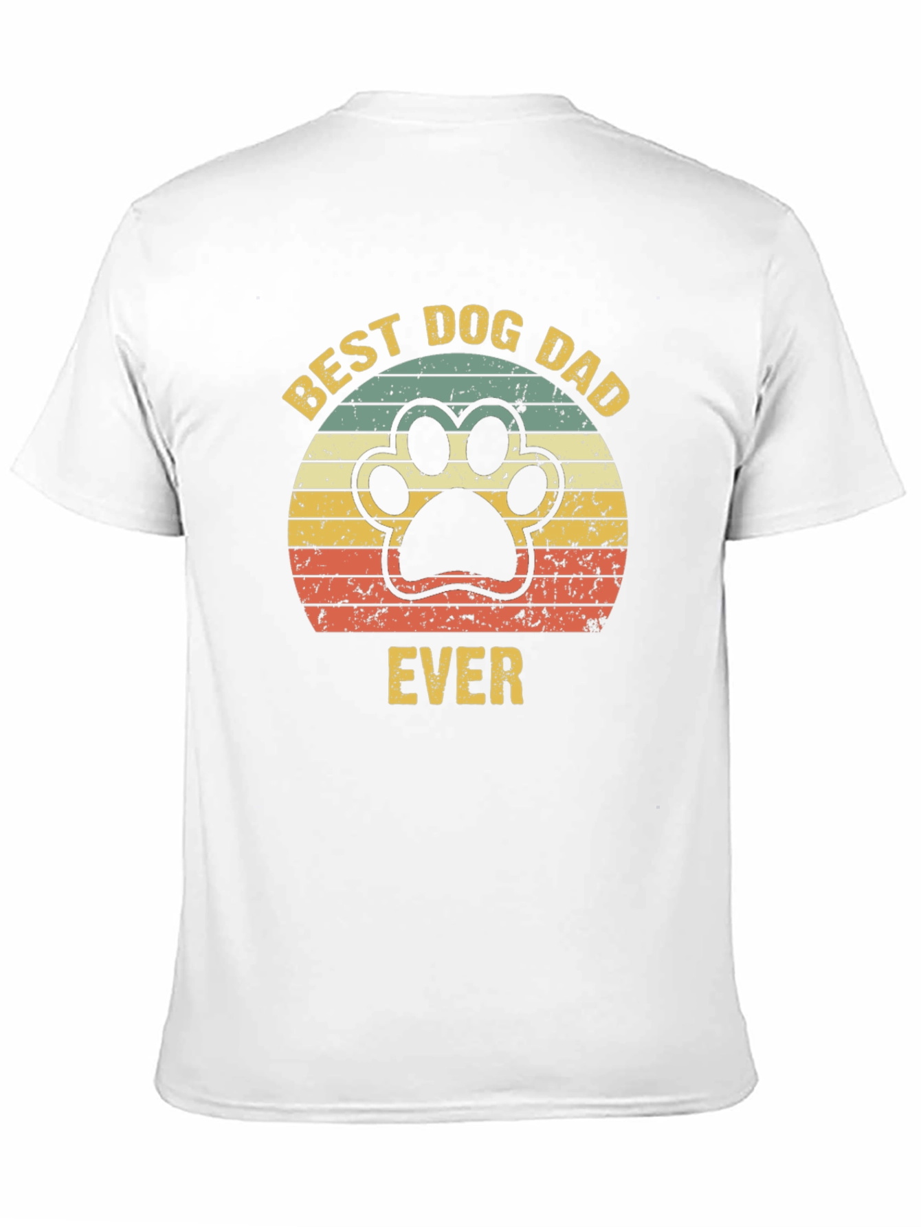 Best Dog Dad Ever Graphic T-Shirt