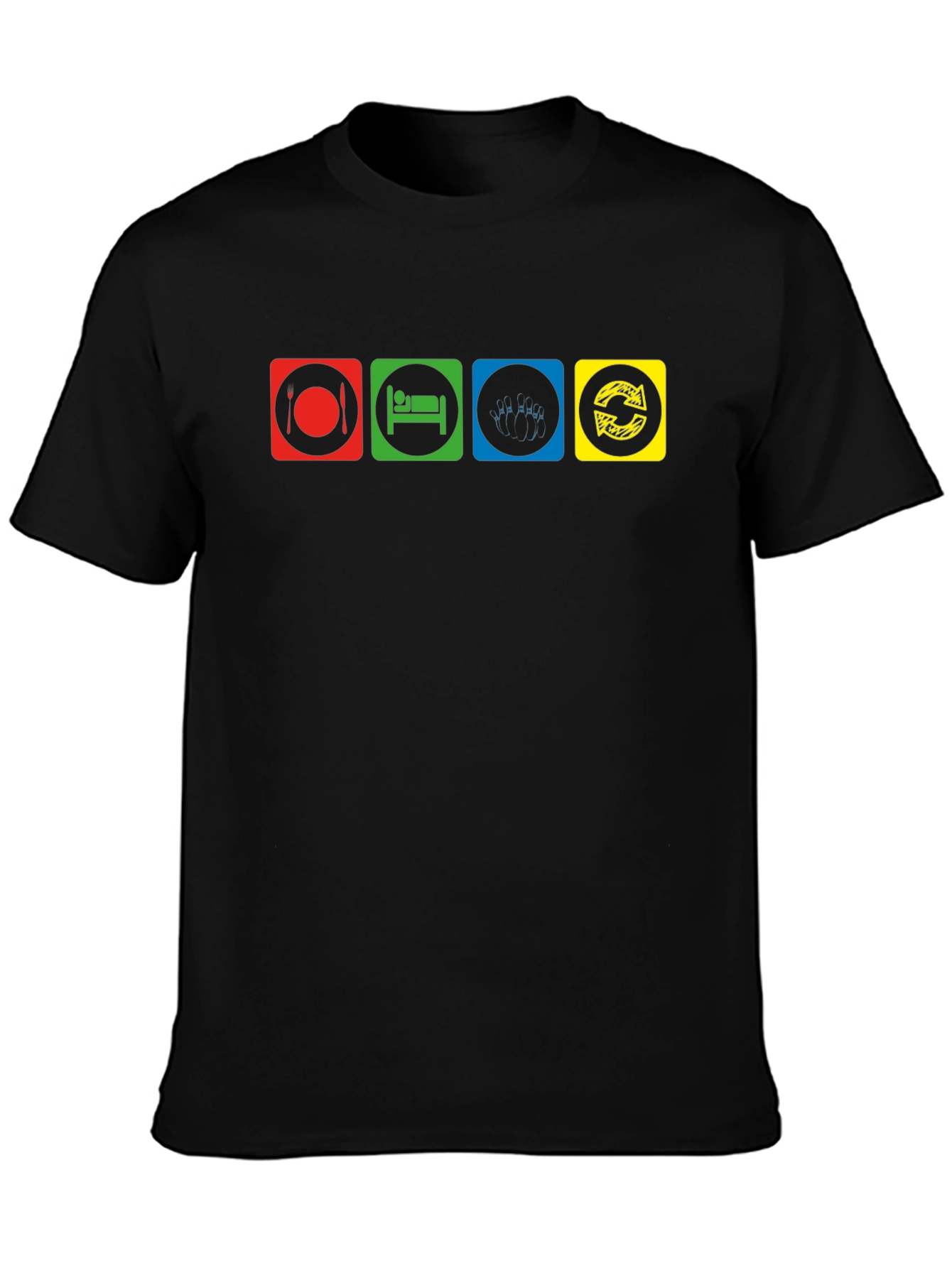 Eat Sleep DJ Repeat T-Shirt - Cool Graphic Tee