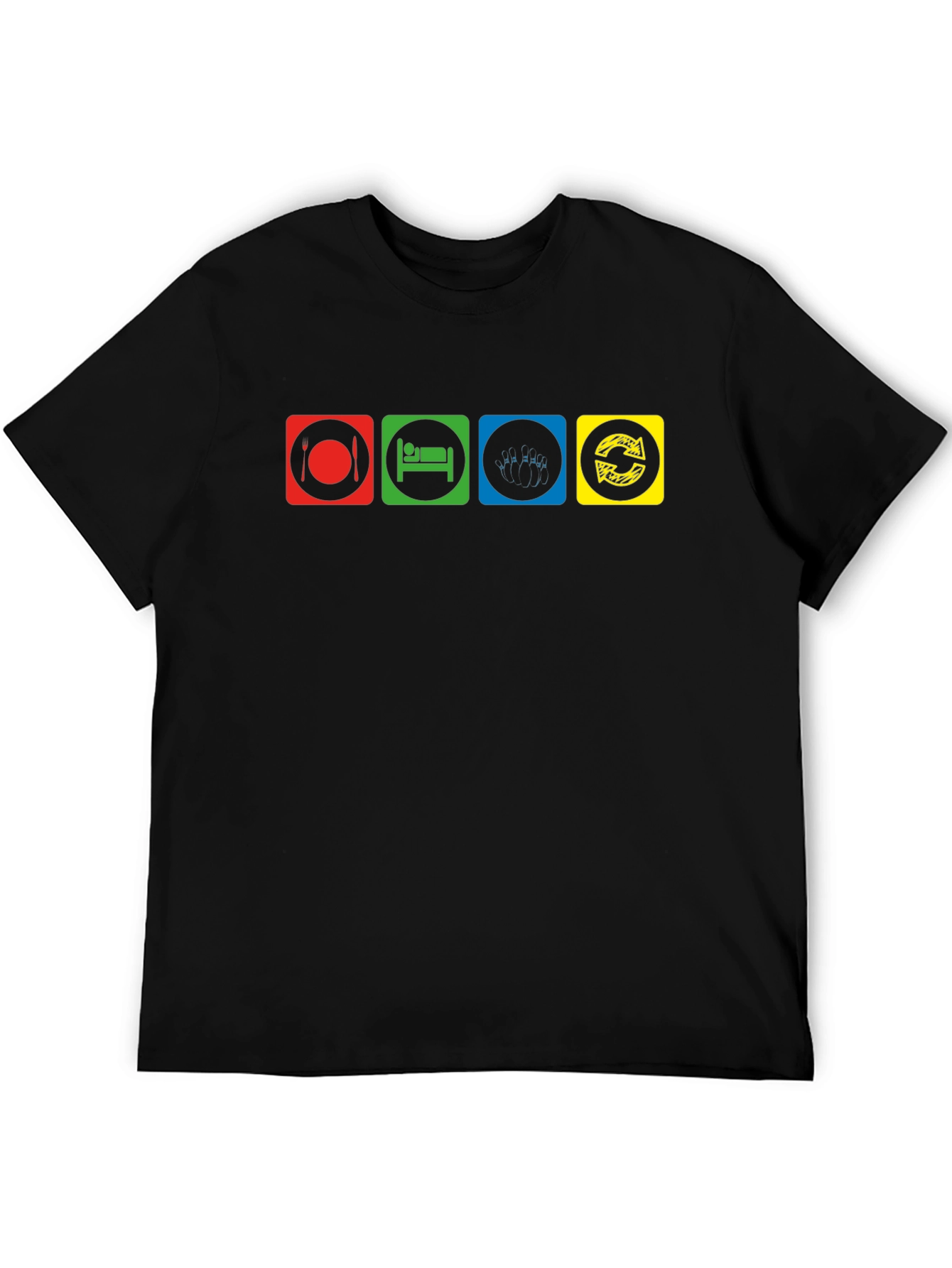 Eat Sleep DJ Repeat T-Shirt - Cool Graphic Tee