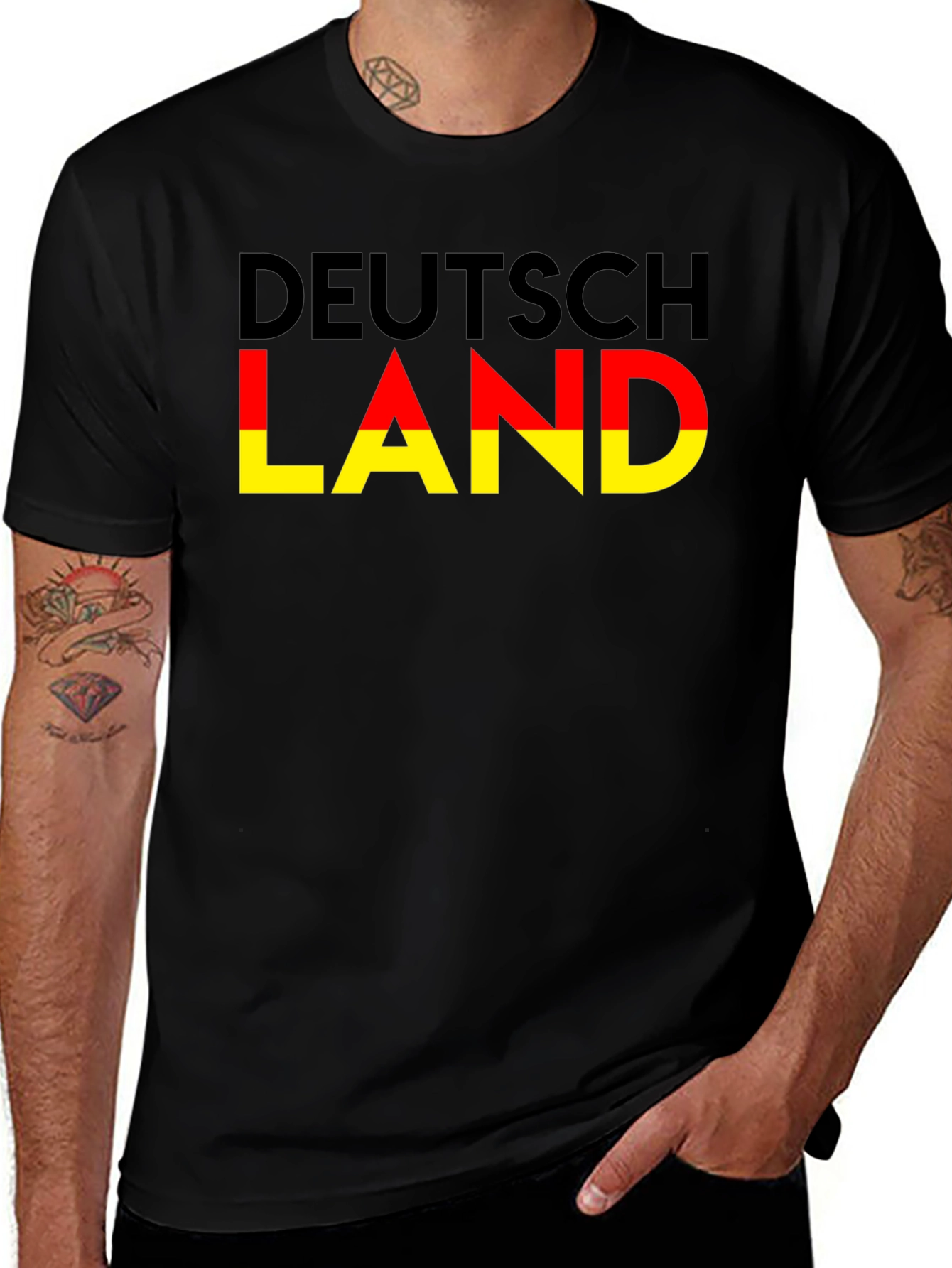 Deutschland Flag T-Shirt Germany Pride Tee