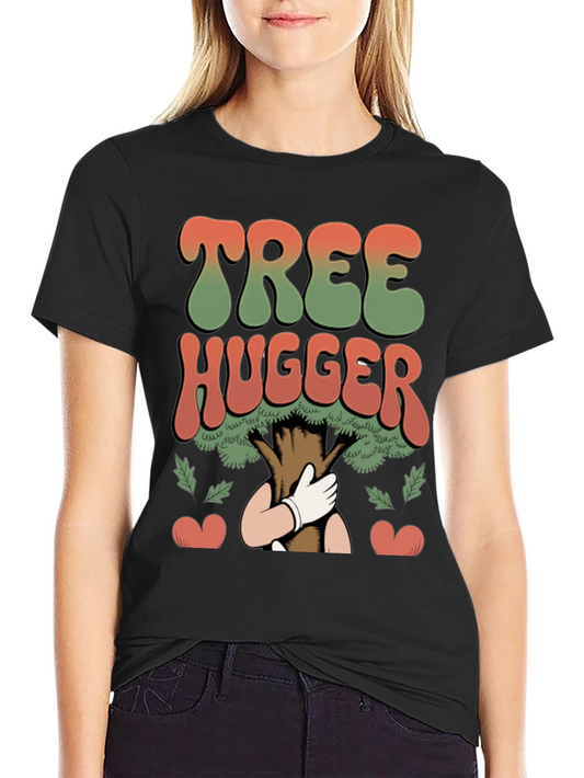 Tree Hugger Graphic T-Shirt - Environmental Tee